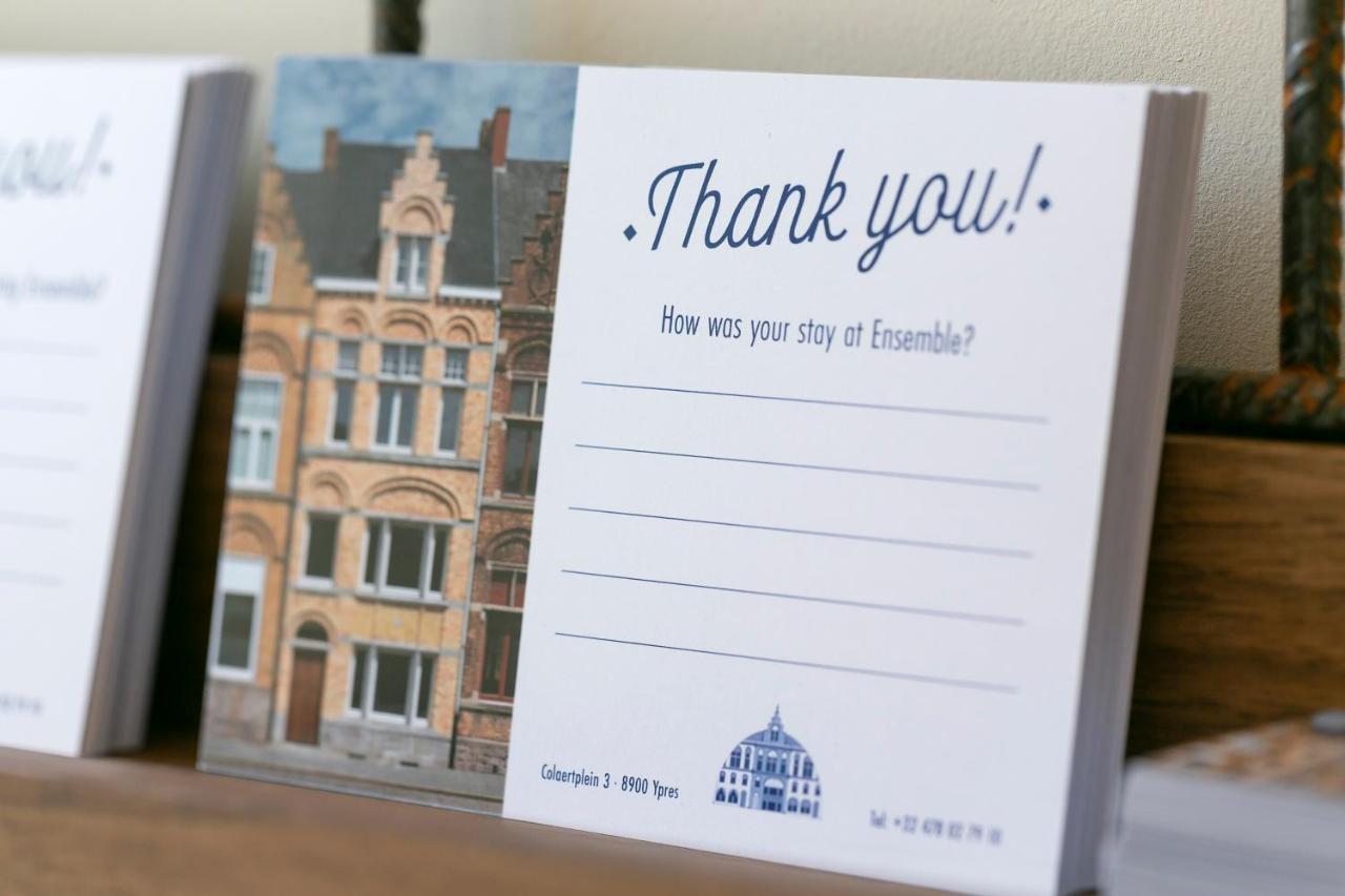 Fantastisch Herenhuis Ensemble Ypres Exterior foto